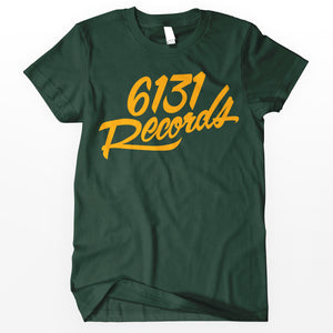 6131 Records "Classic" Shirt - Green / Yellow