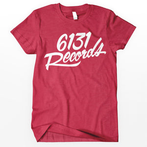 6131 Records "Classic" Shirt - White / Red