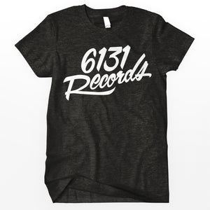 6131 Records "Classic" Shirt - White / Charcoal